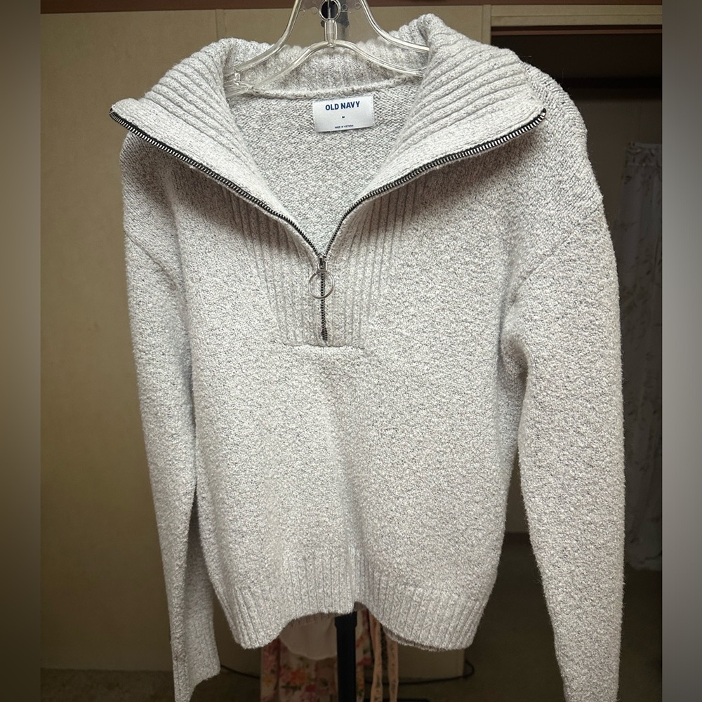 Old Navy Quarter Zip Sweater